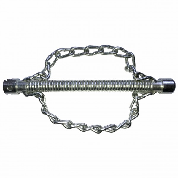 chain knocker with 16mm T-Nut (5/8"), 2 smooth chains