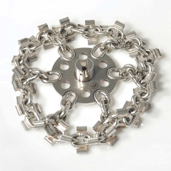 Kettenschleuder Cyclone mit Hartmetall Spikes 22mm T-Nut (7/8")