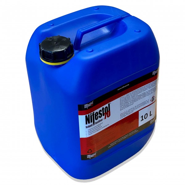 Drain cable care 10 liter canister of Nifestol