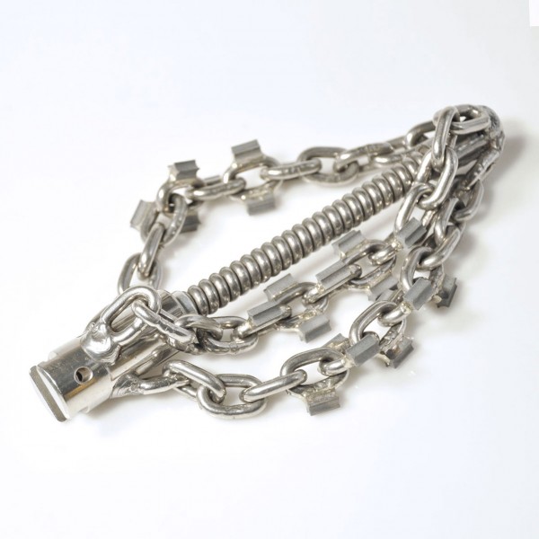 Kettenschleuder mit Hartmetall-Spikes, 22mm T-Nut