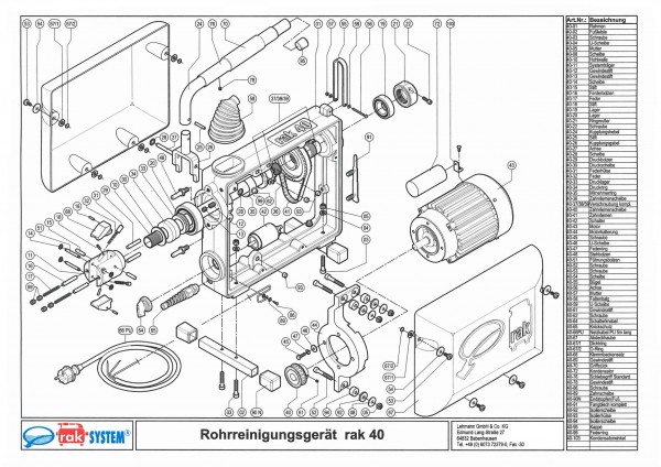 Ersatzteile rak-40