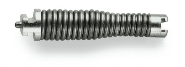 Extension spiral for T-Nut drain cleaning cables