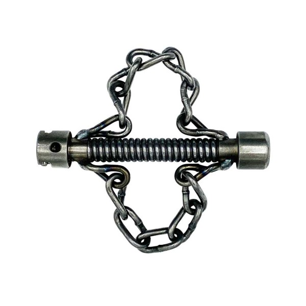 Short chain knocker, 10mm core, 16mm T-slot, 2 smooth chains