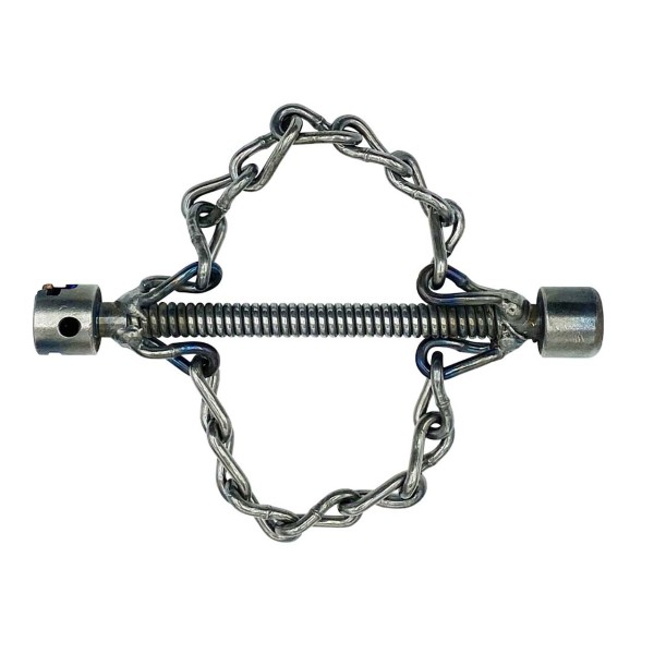 Chain knocker, 8mm core, 16mm T-slot, 2 smooth chains