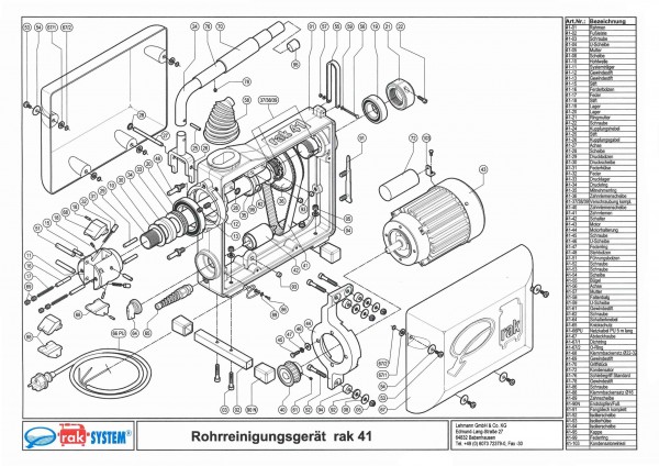 Ersatzteile rak-41