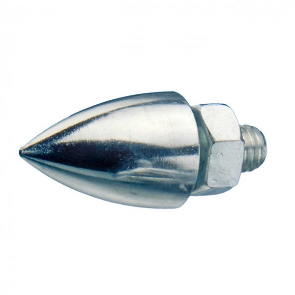 Push tip for drain cleaning cable 1/2" WW thread